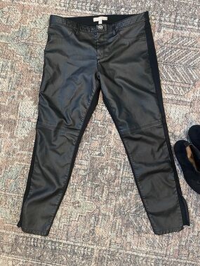 Banana Republic Sloan Faux Leather Pants Size 8